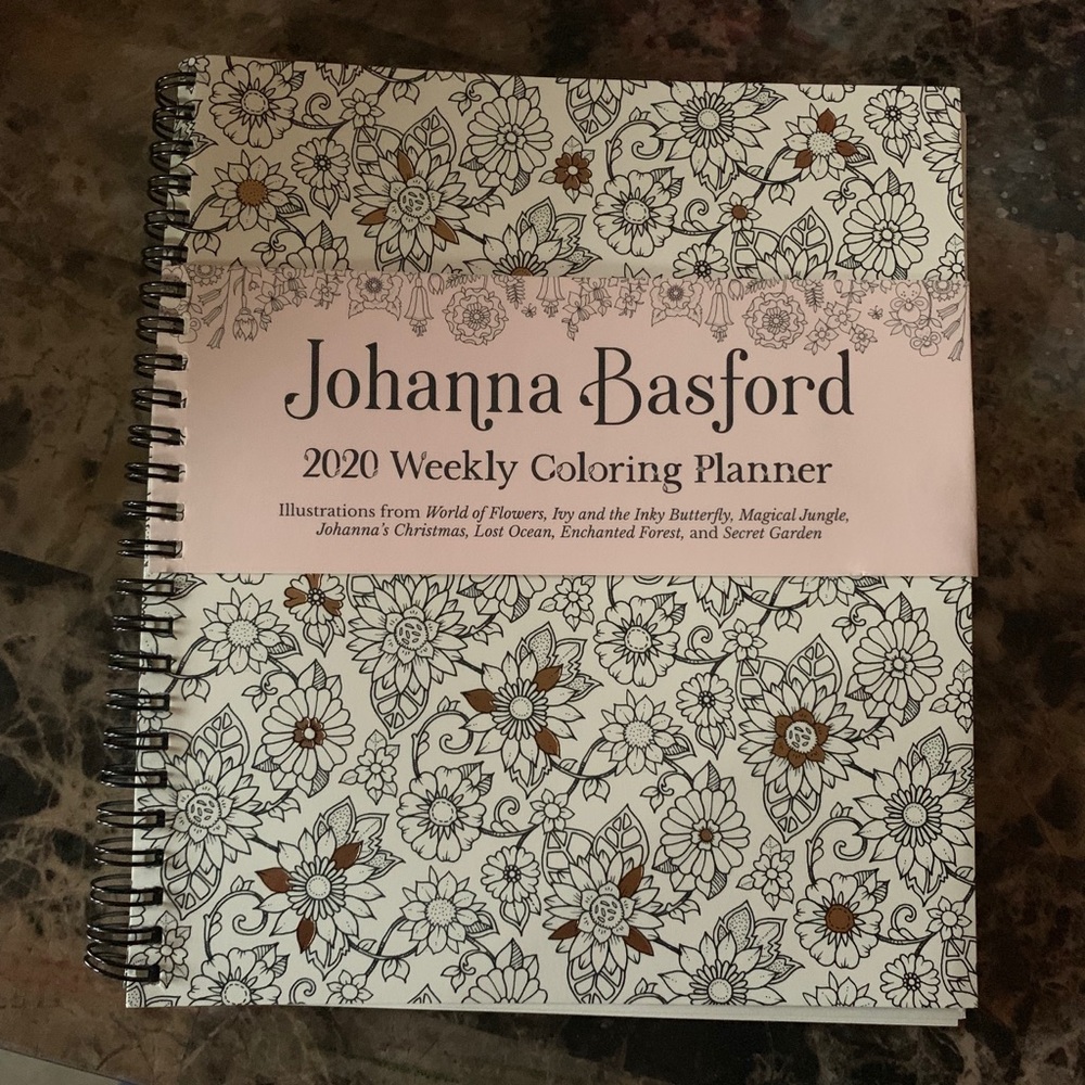 2020 Weekly Coloring Planner
